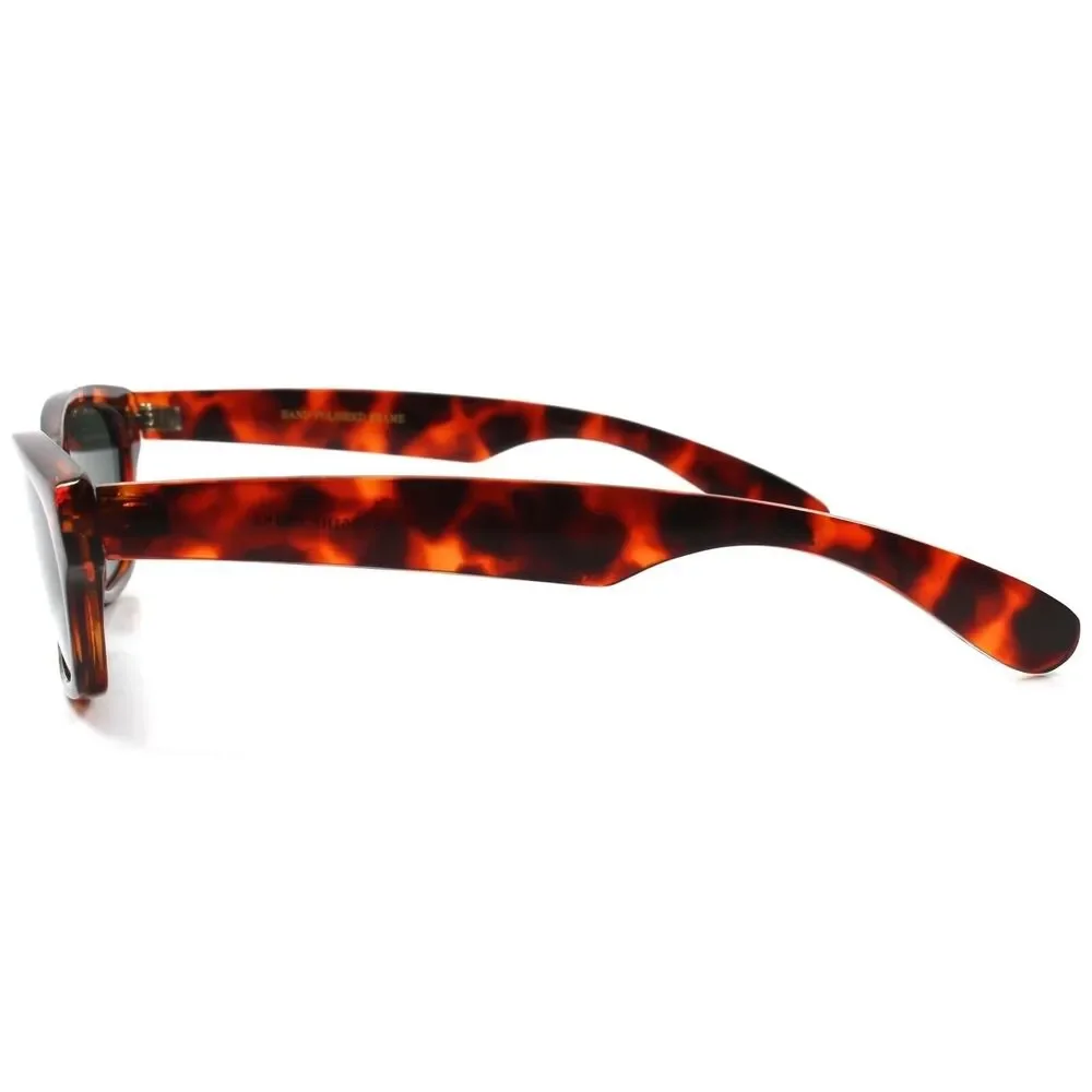 True Vintage Deadstock Old School Tortoise Mens Rectangle Hipster Sunglasses